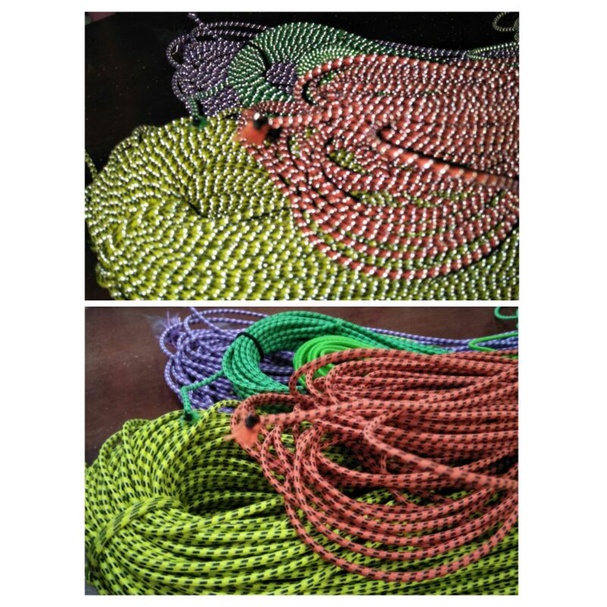TALI STRING REFLEKTIF TALI ELASTIS TALI KARET FRAME TENDA