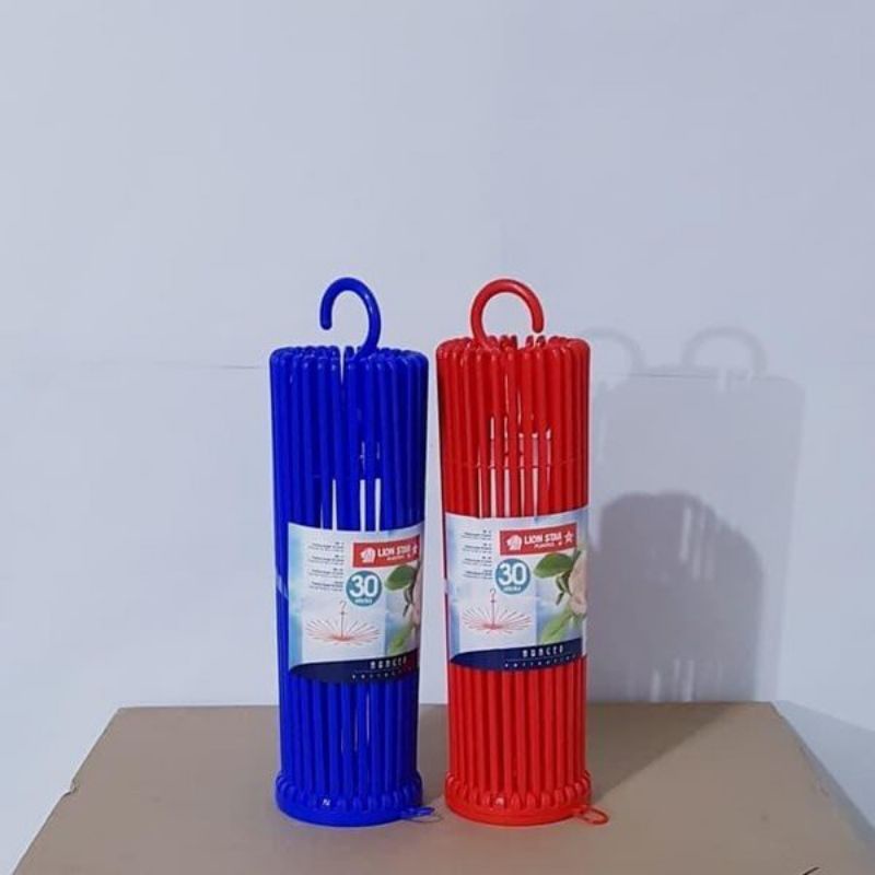 HANGER GANTUNG LION STAR 30 STICKS kastok lion star kapstok lion star gantung baju bayi