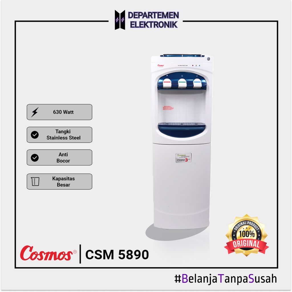 Cosmos Dispenser – Standing Dispenser CWD 5890 MURAH BANGET / GARANSI RESMI