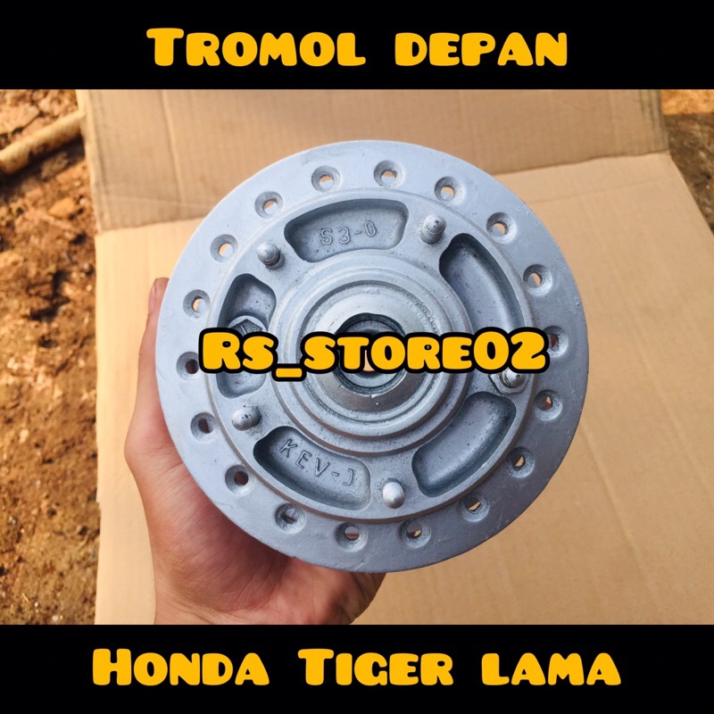 TROMOL DEPAN HONDA TIGER LAMA ORIGINAL / TROMOL DEPAN TIGER LAMA ORIGINAL