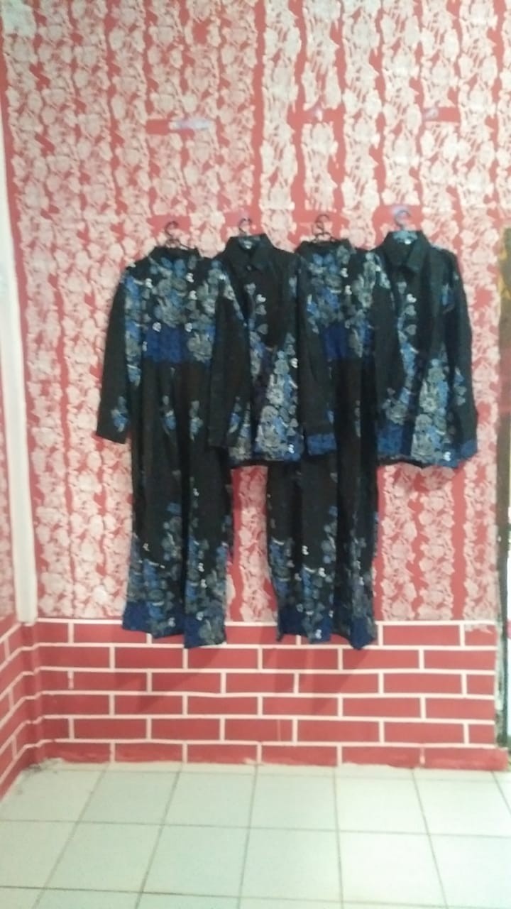 Gamis 75.rb.an Sedia Anak Gamis Xxl Xxxl 5l Gamis Jumbo,gamis Batik Keluarga,baju Keluarga Jumbo