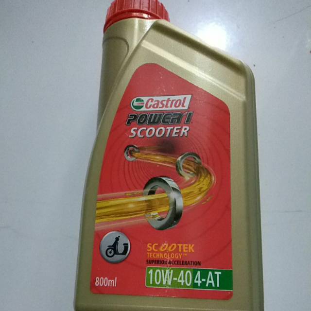 Oli Castrol Power1 Scooter Matic 800 ml 10W 40