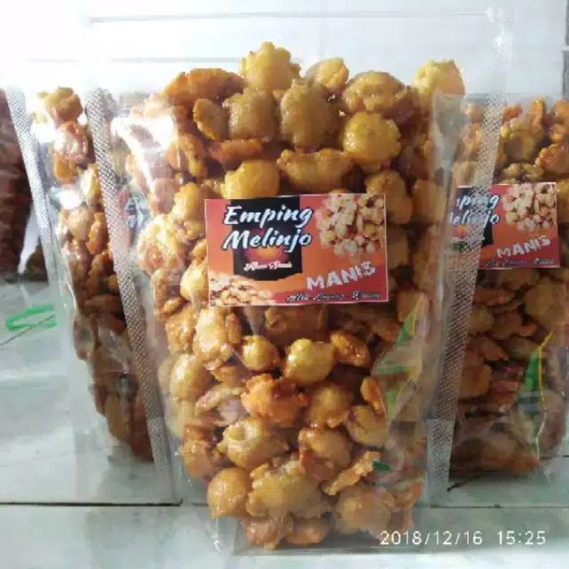 

EMPING ENAK MANIS PEDAS GURIH ASIN MINI 100GR ASLI LIMPUNG