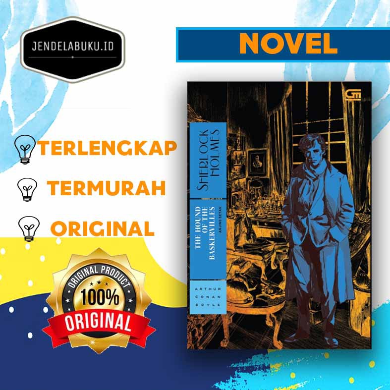 SERI NOVEL  SHERLOCK HOLMES: ANJING SETAN/ EMPAT PEMBURU HARTA BENANG MERAH [HC]