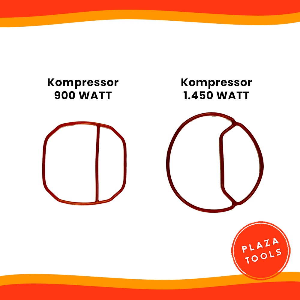 Obturating Ring Auarita Kompresor Angin Portable Oilless