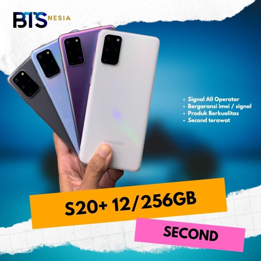 SAMSUNG GALAXY S20 PLUS 12/256 GB SECOND MULUS TERAWAT