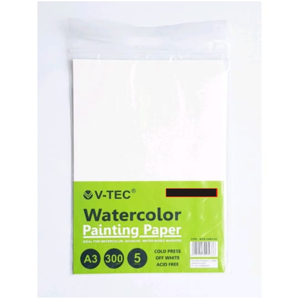 

Watercolor Water color Watercolour Painting Paper Kertas Gambar Lembaran