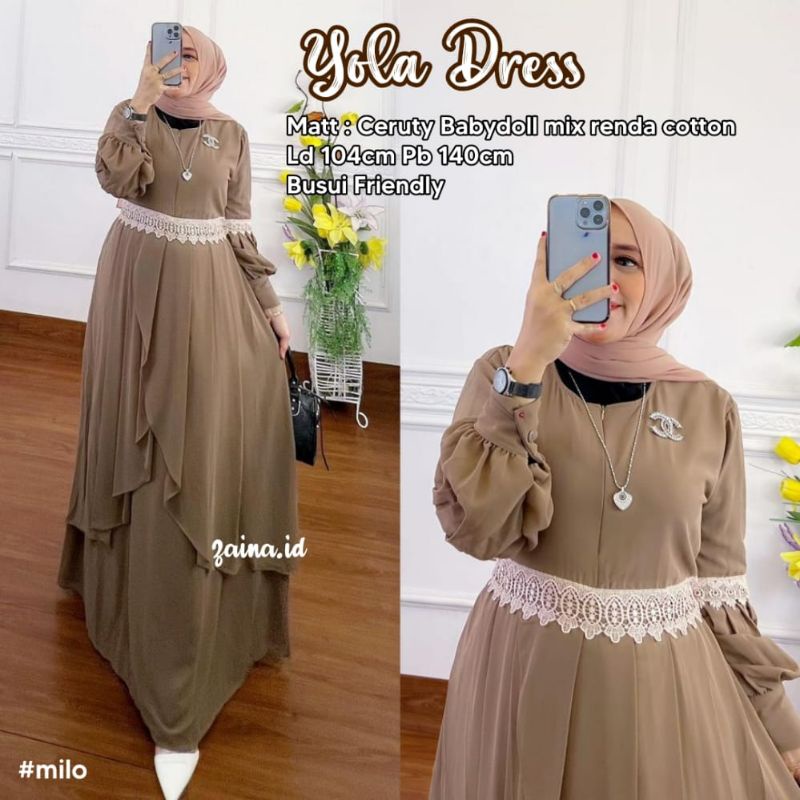 yola dress + mega dress