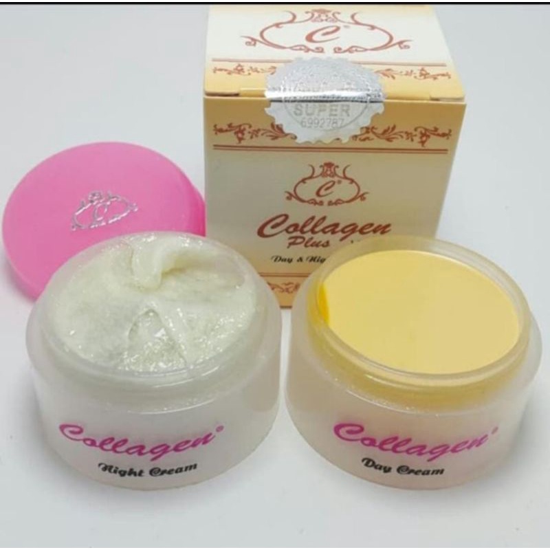 cream siang dan malam collagen
