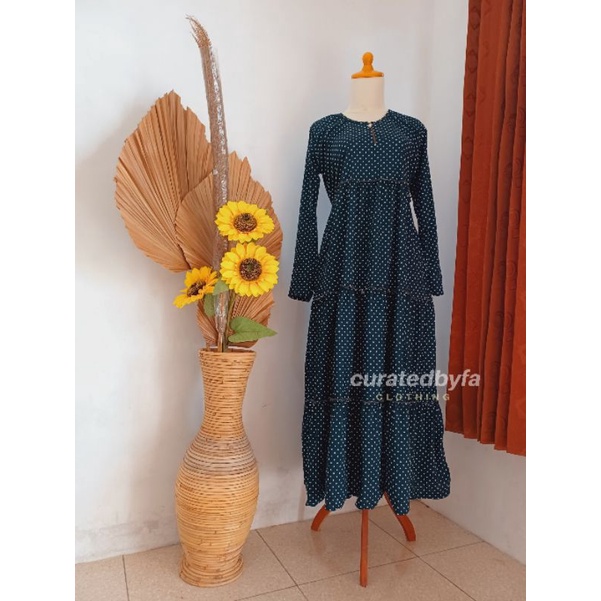 GAMIS REMPEL VOXY PREMIUM - MOTIF POLKADOT KECIL