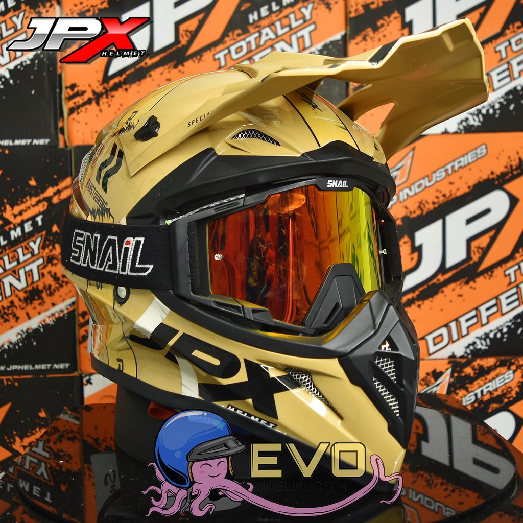 HELM JPX CROSS_HUMAN INSIDE RANS - CAPPUCINO GLOSSY ORIGINAL HELM JPX CROSS MOTIF RANS SPECIAL EDITION JPX TERBARU HELM CROSS TRAIL KLX JPX HELEM CROSS JPX HUMAN INSIDE RANS HELM JPX TERBARU