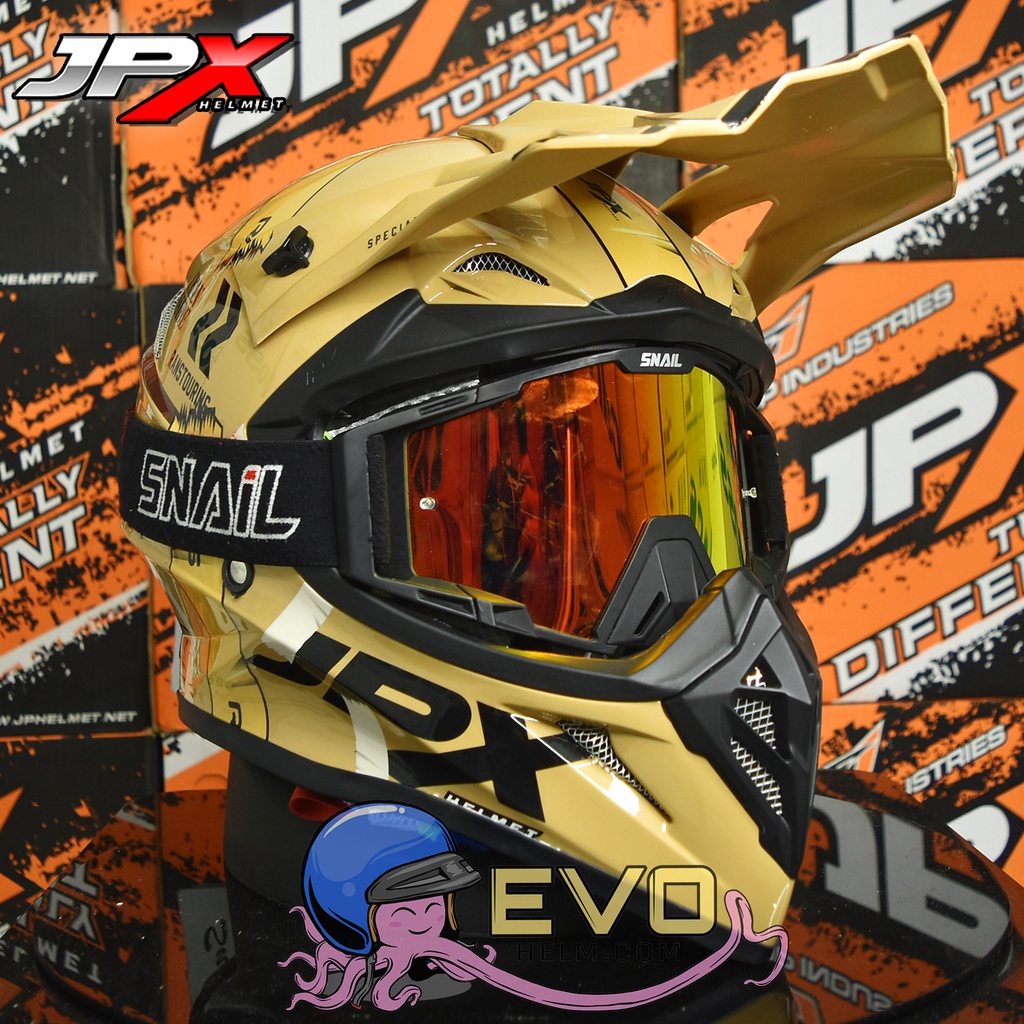 HELM JPX CROSS_HUMAN INSIDE RANS - CAPPUCINO GLOSSY ORIGINAL HELM JPX CROSS MOTIF RANS SPECIAL EDITION JPX TERBARU HELM CROSS TRAIL KLX JPX HELEM CROSS JPX HUMAN INSIDE RANS HELM JPX TERBARU