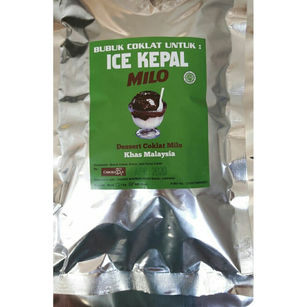 

bubuk coklat ice kepal milo promo