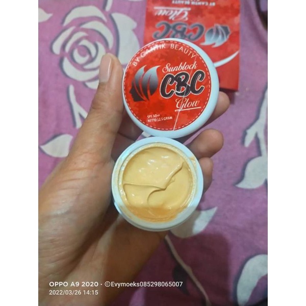 Sunblock CB glow ,, spf 50