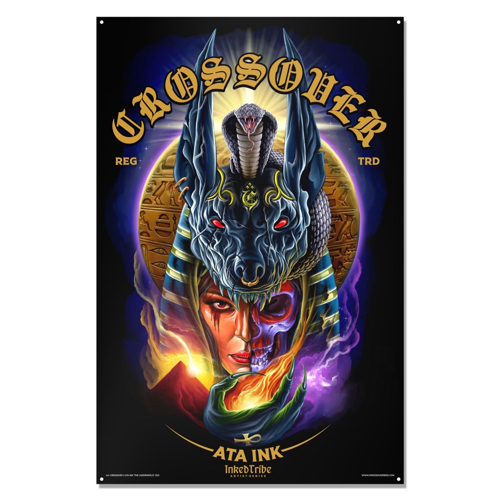 FLAG BANNER CROSSOVER THE UNDERWORLD