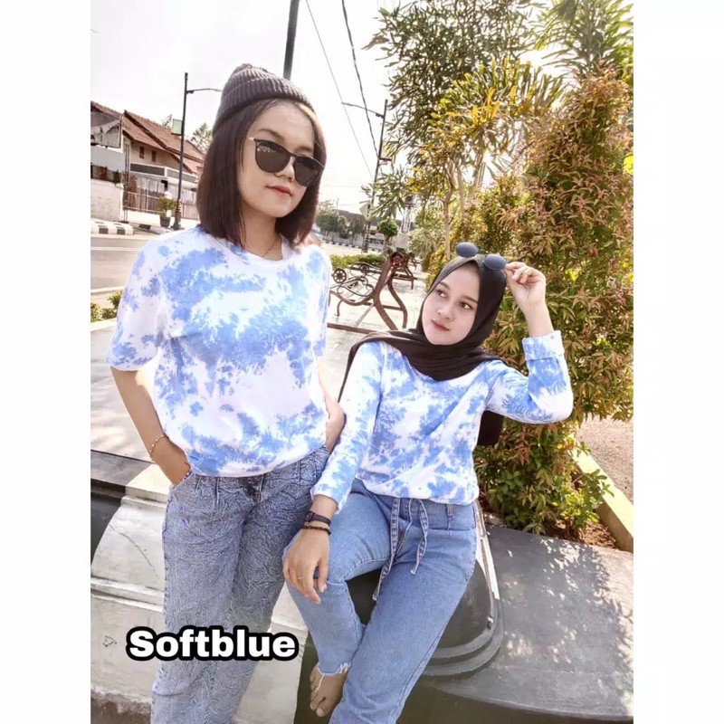 (MSB) KAOS TIEDYE UNISEX COTTON COMBED 30s PREMIUM