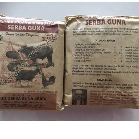 

Paling Laris Bumbu Masak Minang Asli (serbaguna gulai)^^