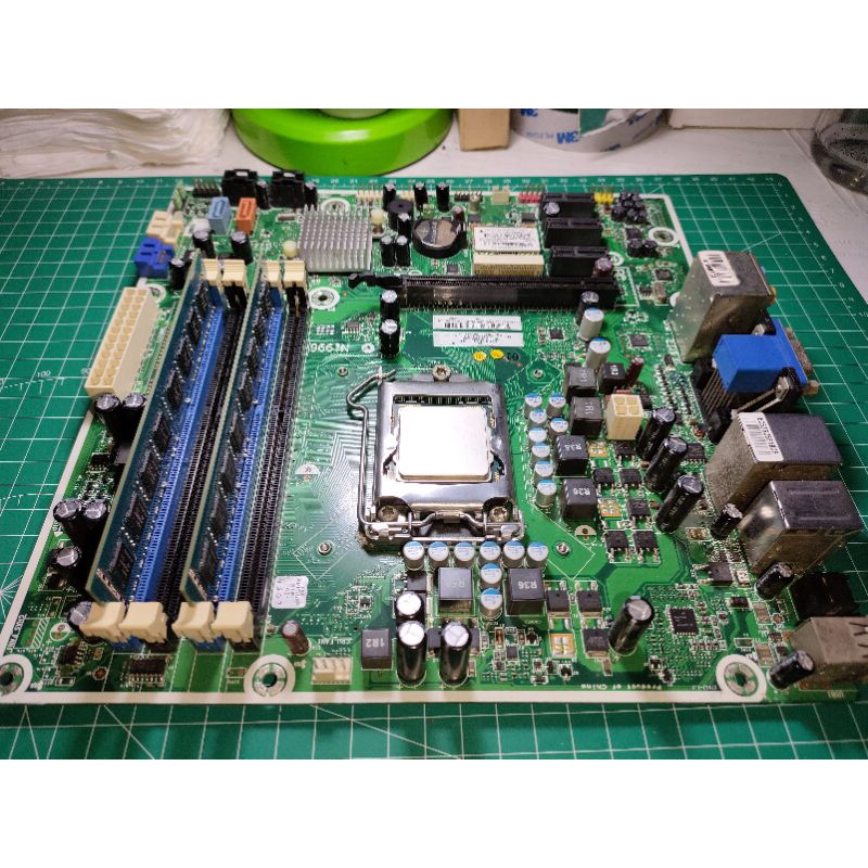Paket Motherboard H57 MS-7613 Iona GL8E Mainboard copotan HP Compac win11ready Lenovo Acer Dell