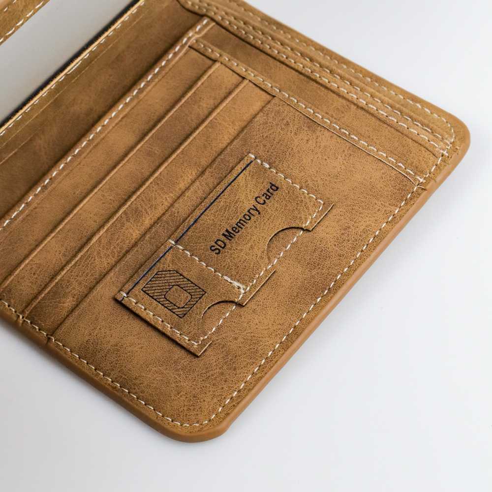 (100% BARANG ORI) Rhodey Dompet Kulit Pria Bahan Nubuck - G1166