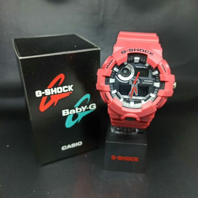 Jam pria G shock GA 700 double time