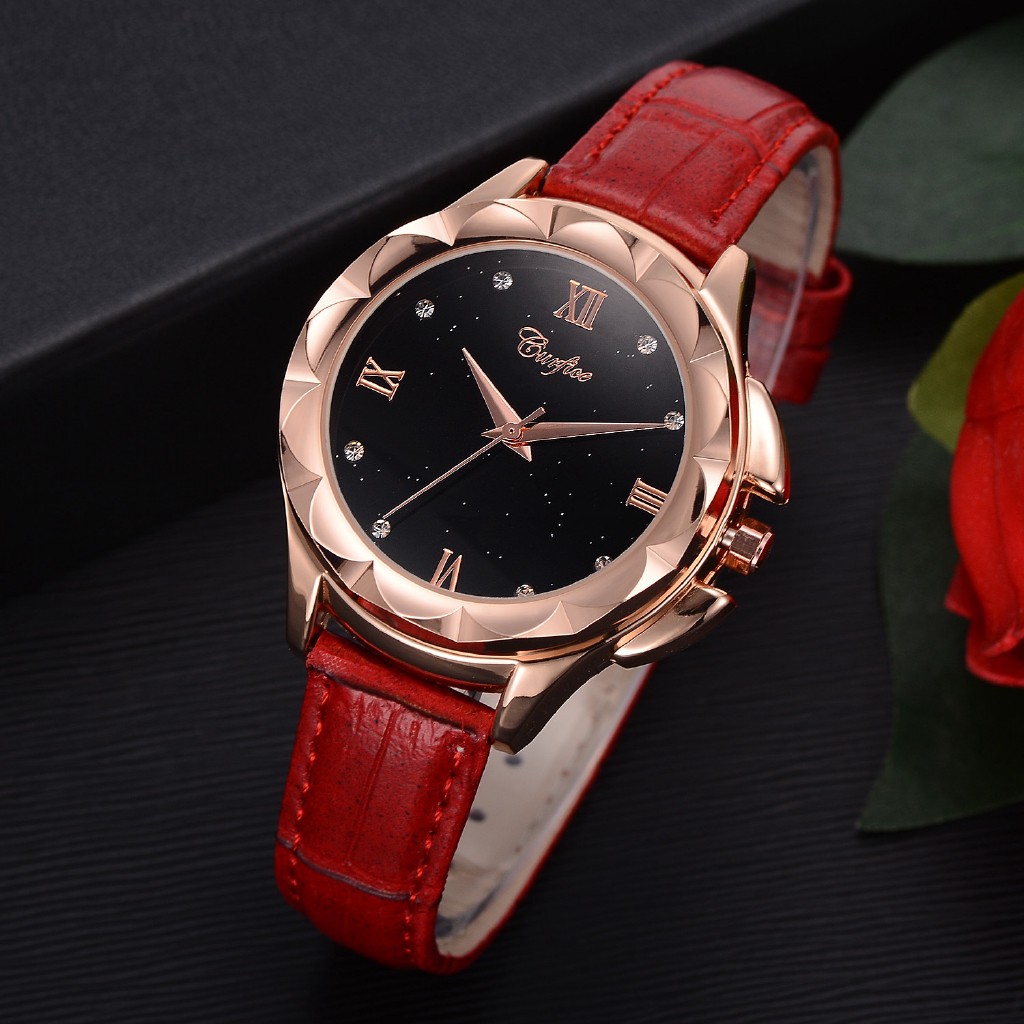 GUIN STORE Jam Tangan Quartz Luminous untuk Hadiah