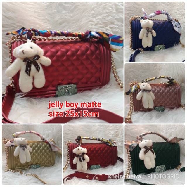 Chanel.jelly boy ukuran 25 cm