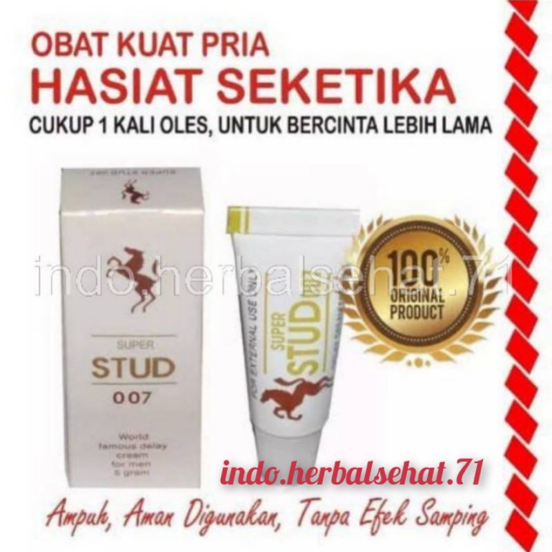 Super Stud 007 Original / Stud 007 Asli Original / Obat Kuat Oles Super Stud 007 Original Asli