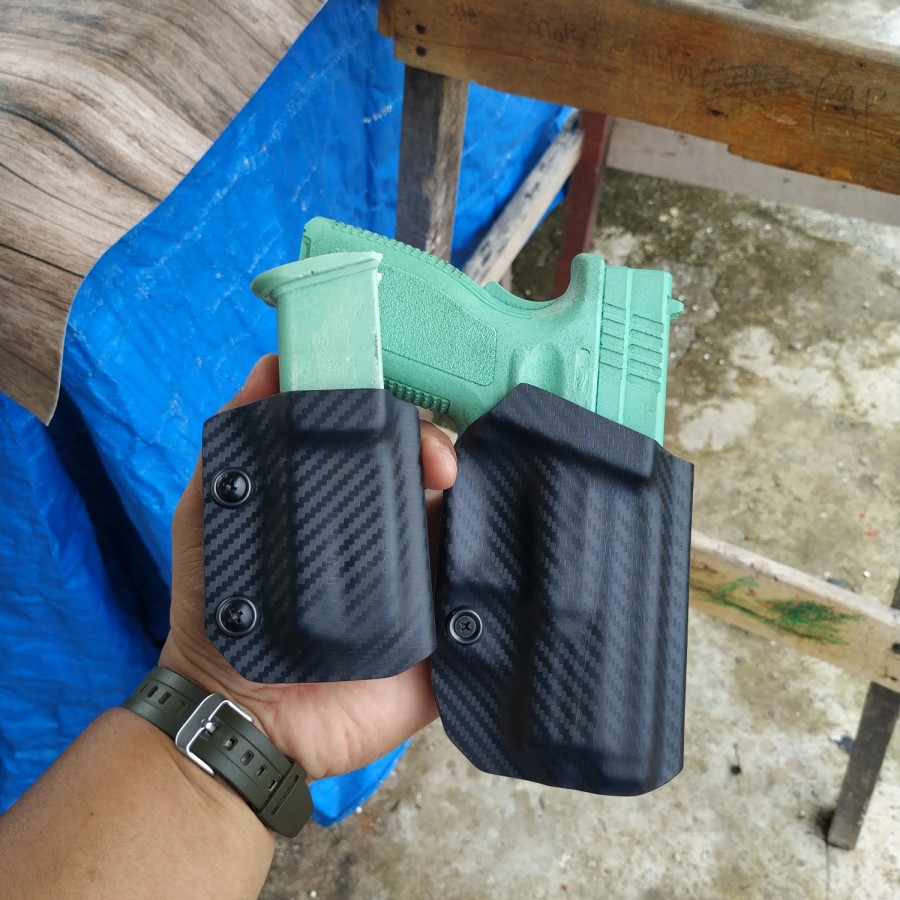 kydex holster hs9 with magazine pouch hs9