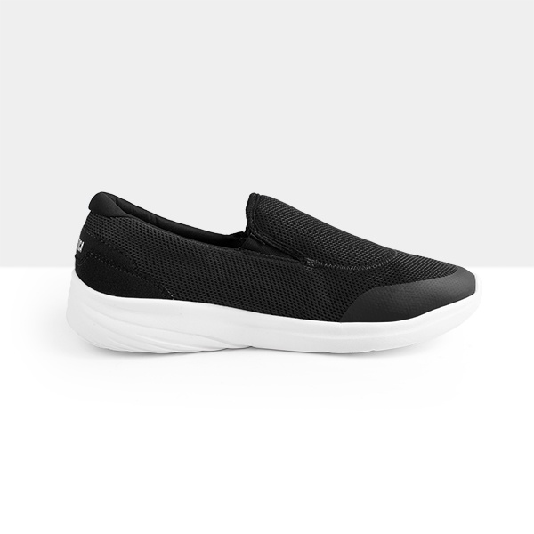 Athletica Factory  - Athleisure Black White (Clearance Sale) | Sepatu Running | Sepatu Pria |  Grade