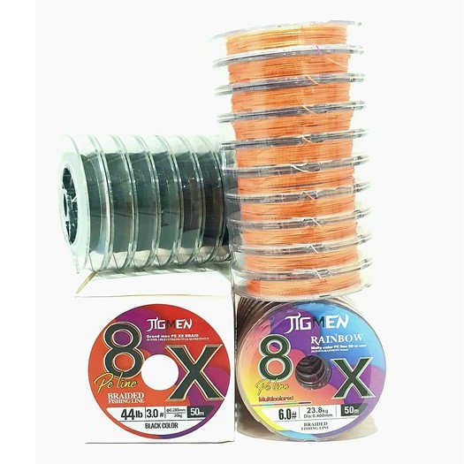 SENAR PANCING / LINE PE JIGMEN 8X 50 M
