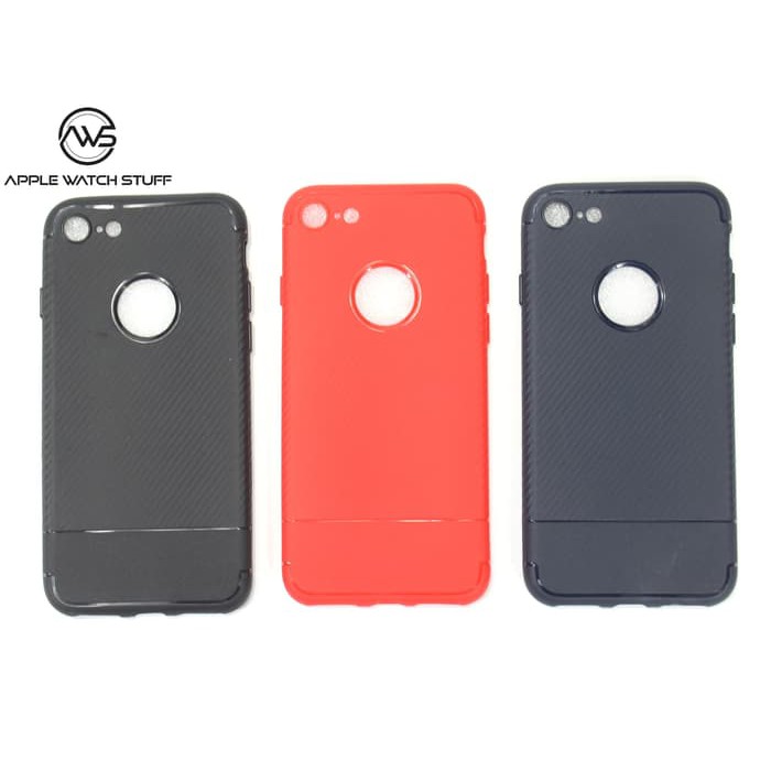 Silicon / Silicone Carbon Case Soft Case iPhone 7