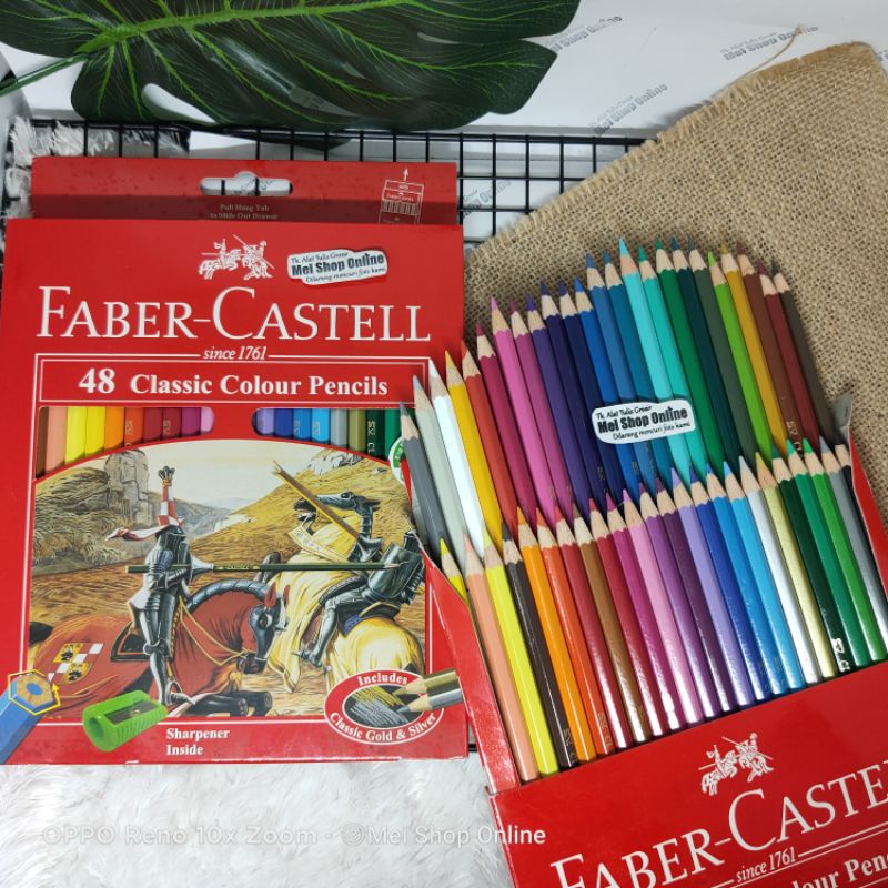 

Pensil Warna 48 warna Faber Castell Classic