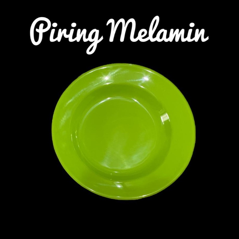 Piring Ceper / Piring Nasi Bulat / Piring Makan GBU dan Silver 8 inch, 9 inch dan 10 inch PUTIH Bahan  MELAMIX ( SEMI MELAMIN ) dan MELAMIN ASLI (1 pcs)