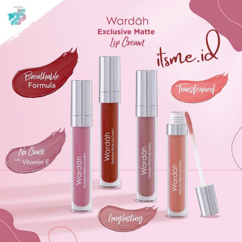 Wardah exlusive matte lipcream BPOM
