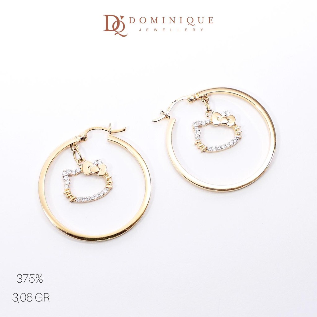 

Dominique Jewellery - Anting Kadar 375 DQ 011