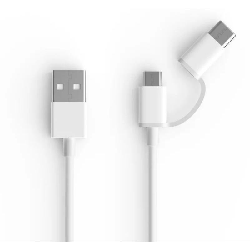 Kabel Xiaomi ZMi 2 in 1 USB Cable - Micro USB to Type C