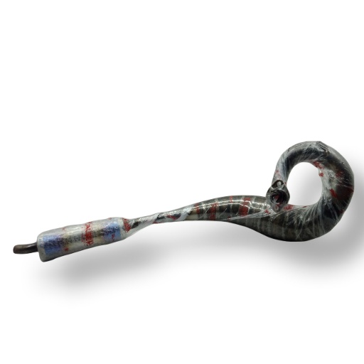 KNALPOT KALIBER RACING LOBSTER PELANGI RX KING + KLEMAN