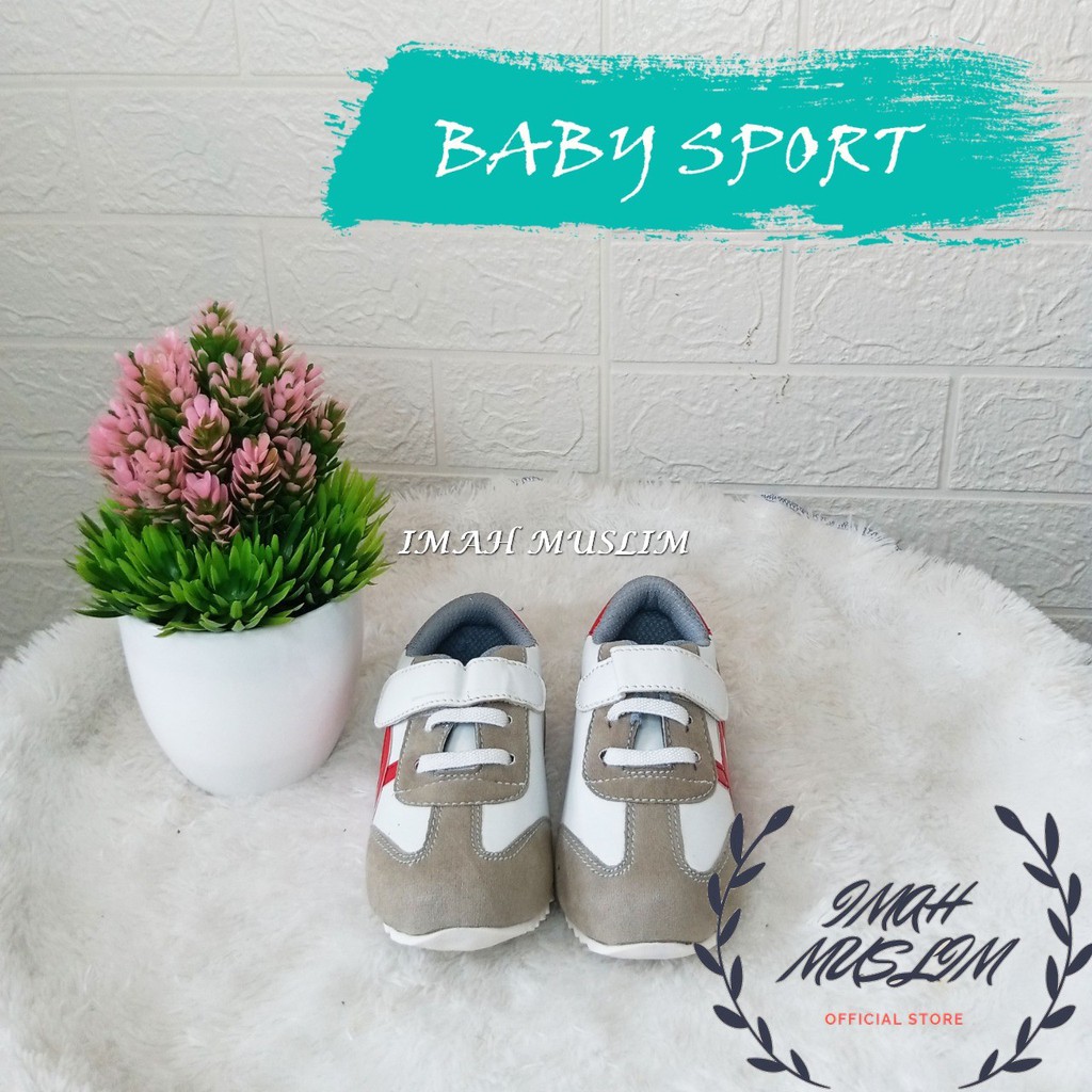 BABY SHOES/SEPATU BAYI SPORT MODEL PEREKAT UNTUK USIA 6-12 BULAN PRIA DAN WANITA MURAH BISA COD