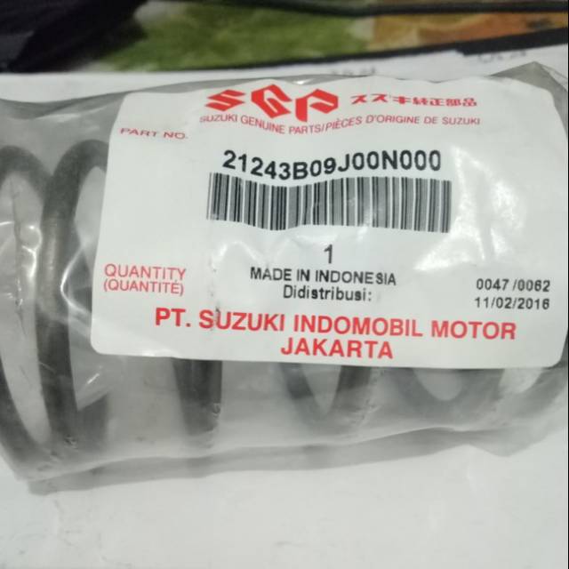 per cvt suzuki NEX / NEX FI / LETS FI ADDRESS ORIGINAL SGP