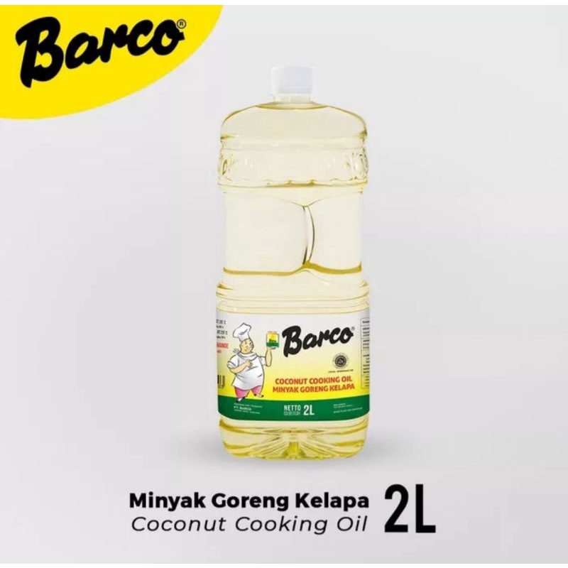 

BARCO Minyak Goreng Kelapa Botol 2 Liter