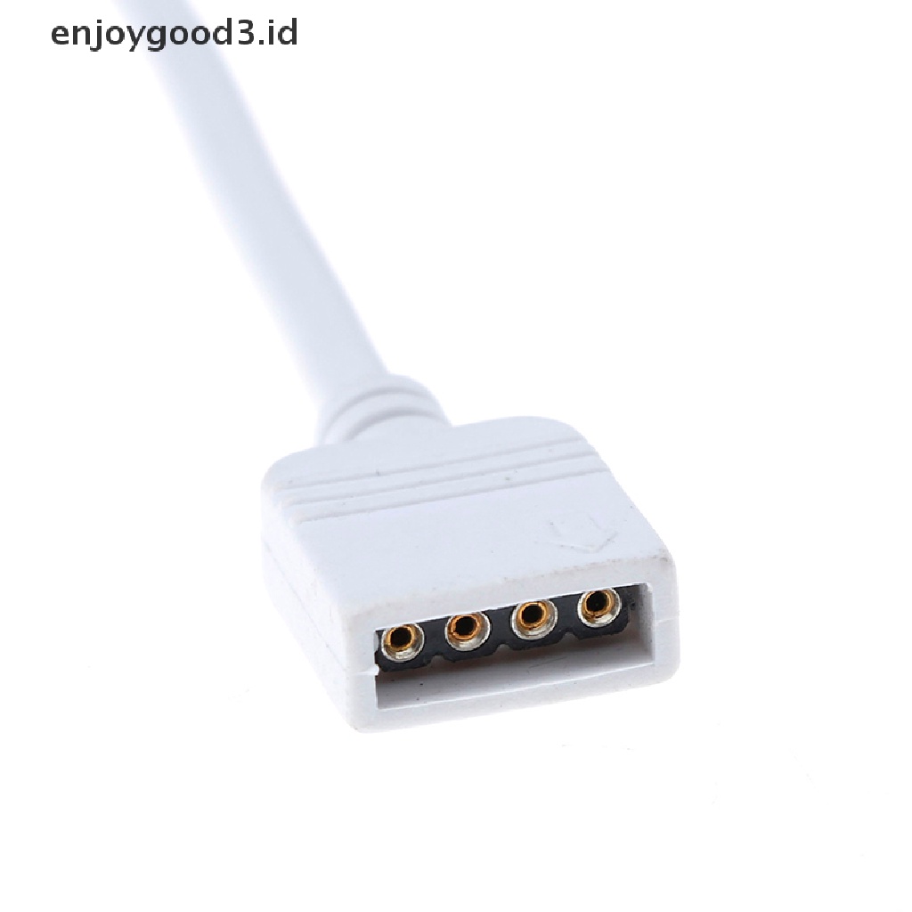 Kabel Konektor Splitter 1 Ke 3Rgb 4 Pin Untuk Lampu Led Rgb 4