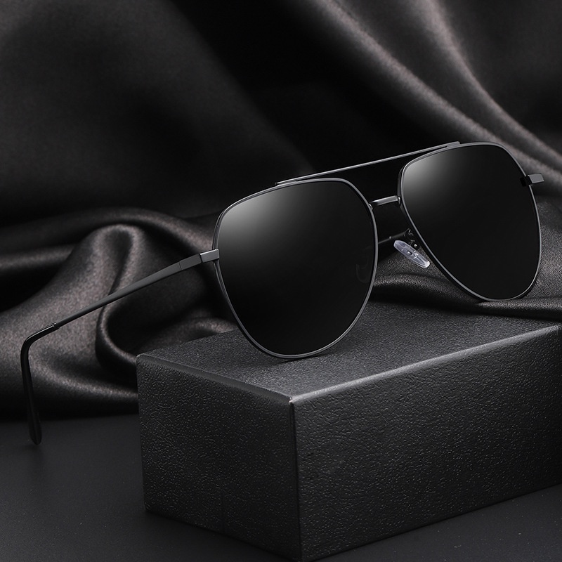 Kacamata Hitam Aviators Polarized UV400 Untuk Unisex