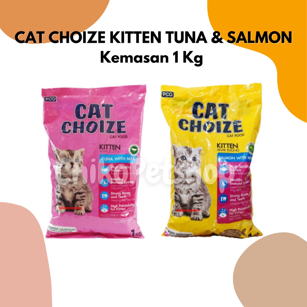 CAT CHOIZE KITTEN Kemasan 1Kg cat choize / cat choice kitten kemasan