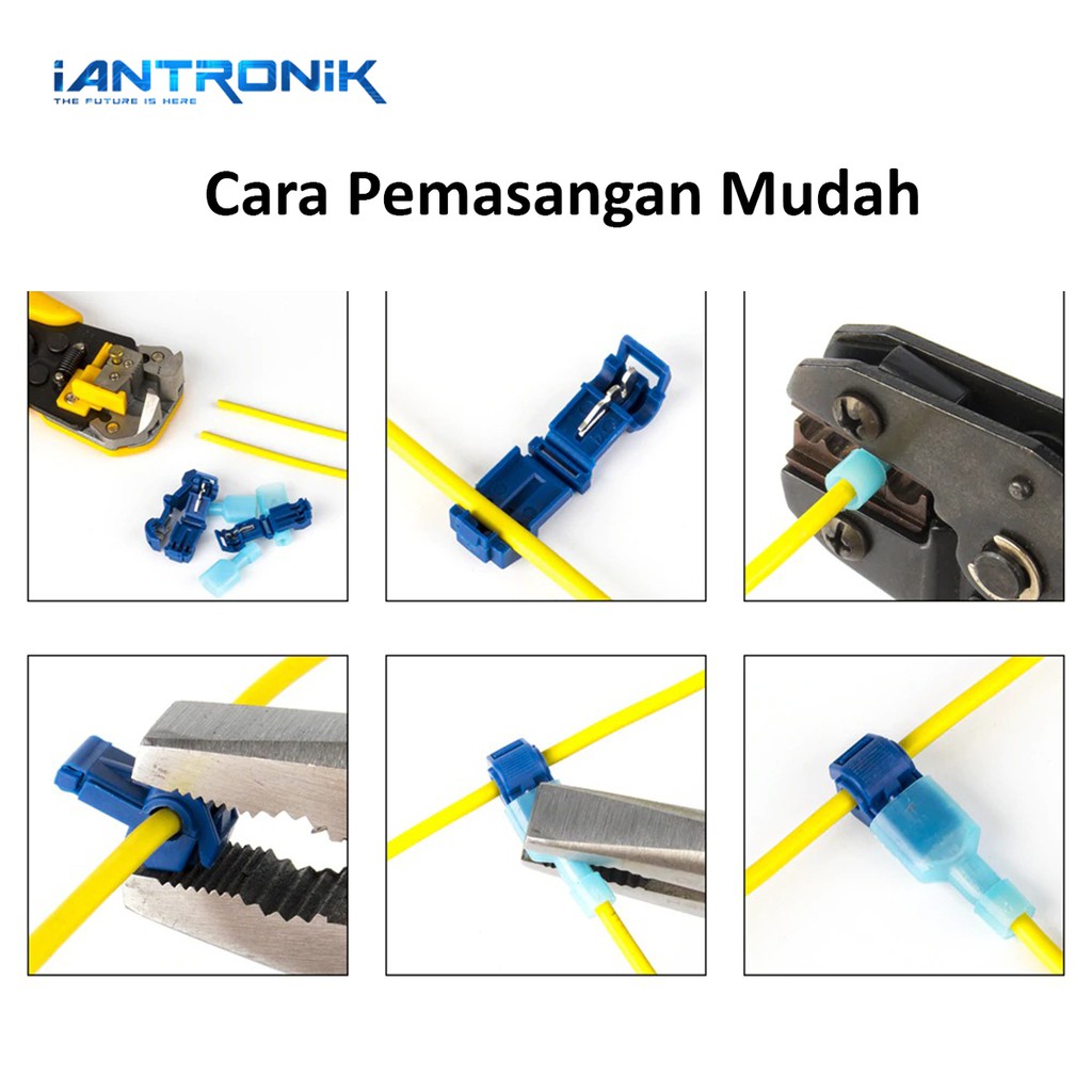 Konektor Kabel Jumper / Scotch Lock Penyambung Kabel T Tap