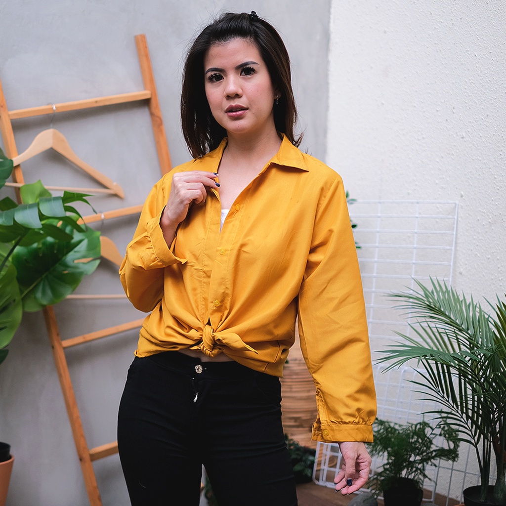 AFI - EC - Blouse Keyra-Mustard