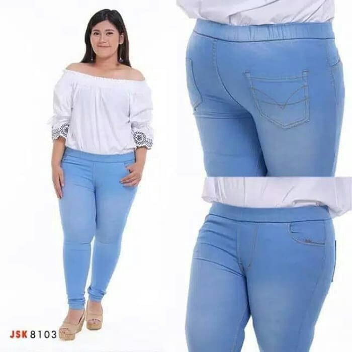 CELANA WANITA Pinggang Karet Panjang Softjeans Legging Jumbo Skinny HW HIGHWAIST Premium Quality