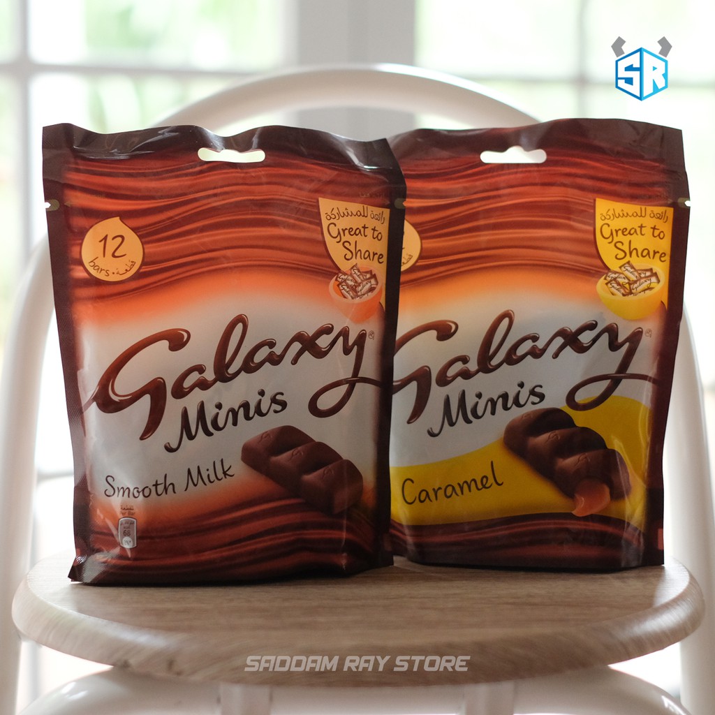 

Galaxy Minis Chocolate Smooth Milk & Caramel 12 bars