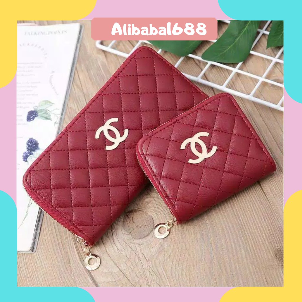 *ALIBABA1688*COD DOMPET IMPOR WANITA PANJANG /DOMPET MINI DOMPET KOIN DAN UANG KERTAS