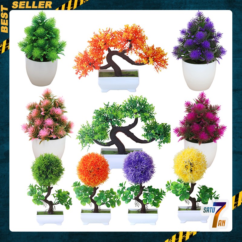 Satu7an PBP05 - 7 - POT TANAMAN BUNGA PLASTIK DEKORASI RUMAH TANAMAN HIAS TERLARIS GROSIR IMPORT COD