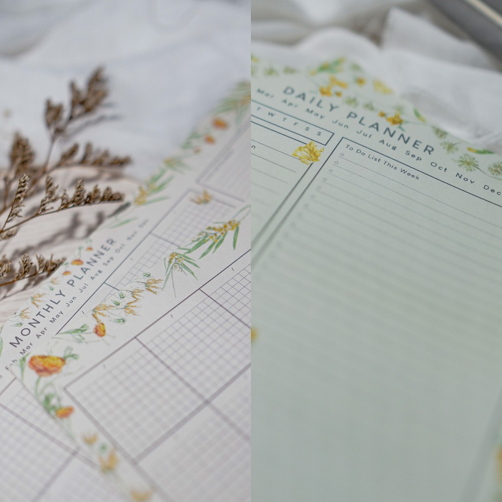 

PAKET PLANNER 3 - MONTHLY PLANNER A4, DAILY PLANNER A5 | MEMO PAD | AGENDA | NOTES | BUKU TULIS